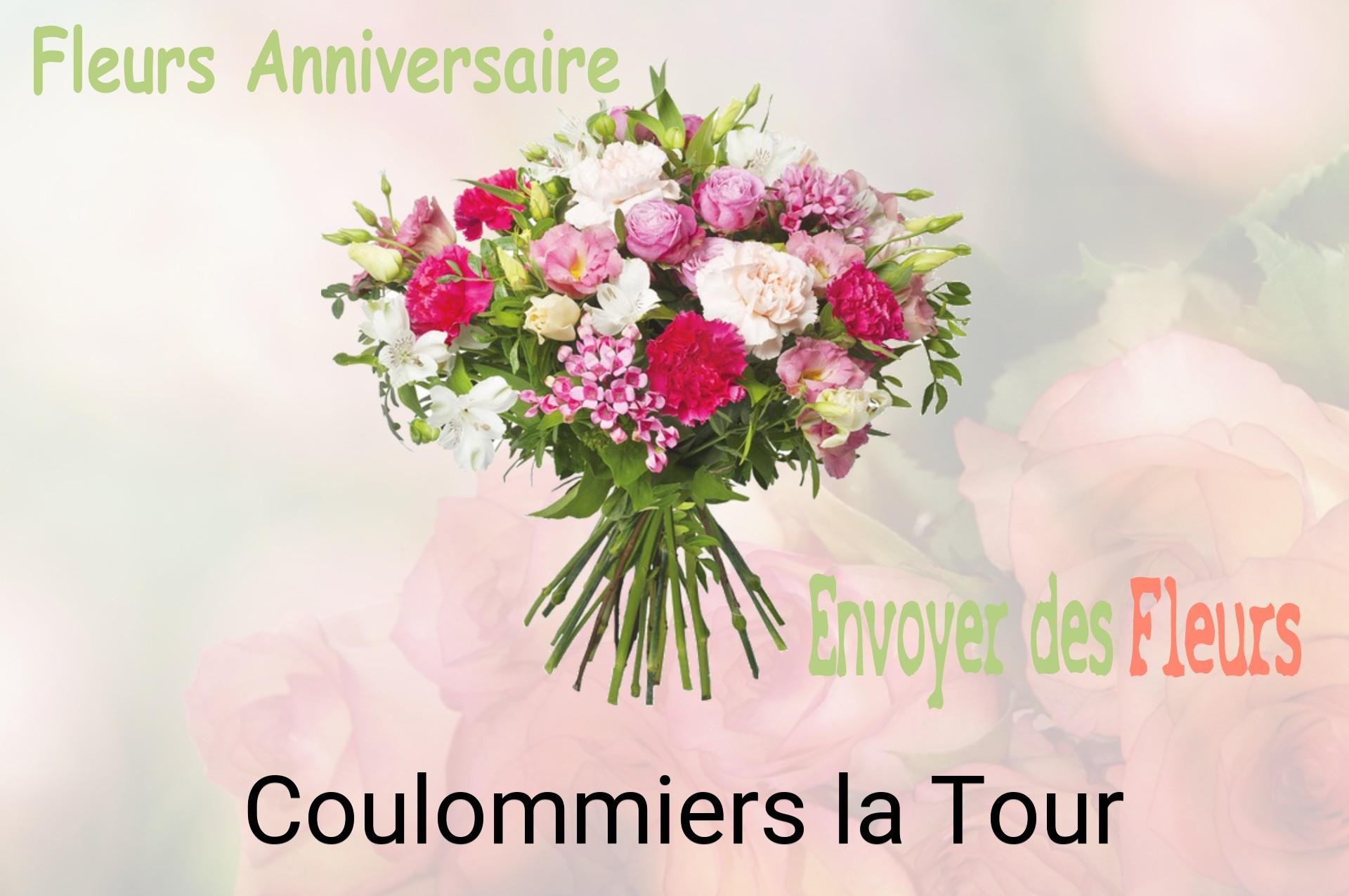 Bouquet de fleurs d’anniversaire livré à Coulommiers-la-Tour
